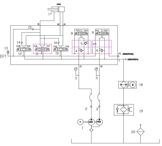 压缩站差动集成块设计（SW+CAD+说明书）缩略图